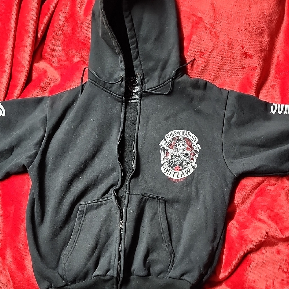 Mens Black Hoodie